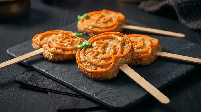 Jack-Oat-Lantern Cookies
