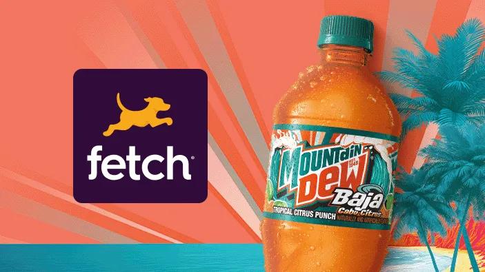 Submit Qualified Mountain Dew® Receipt on the Fetch App