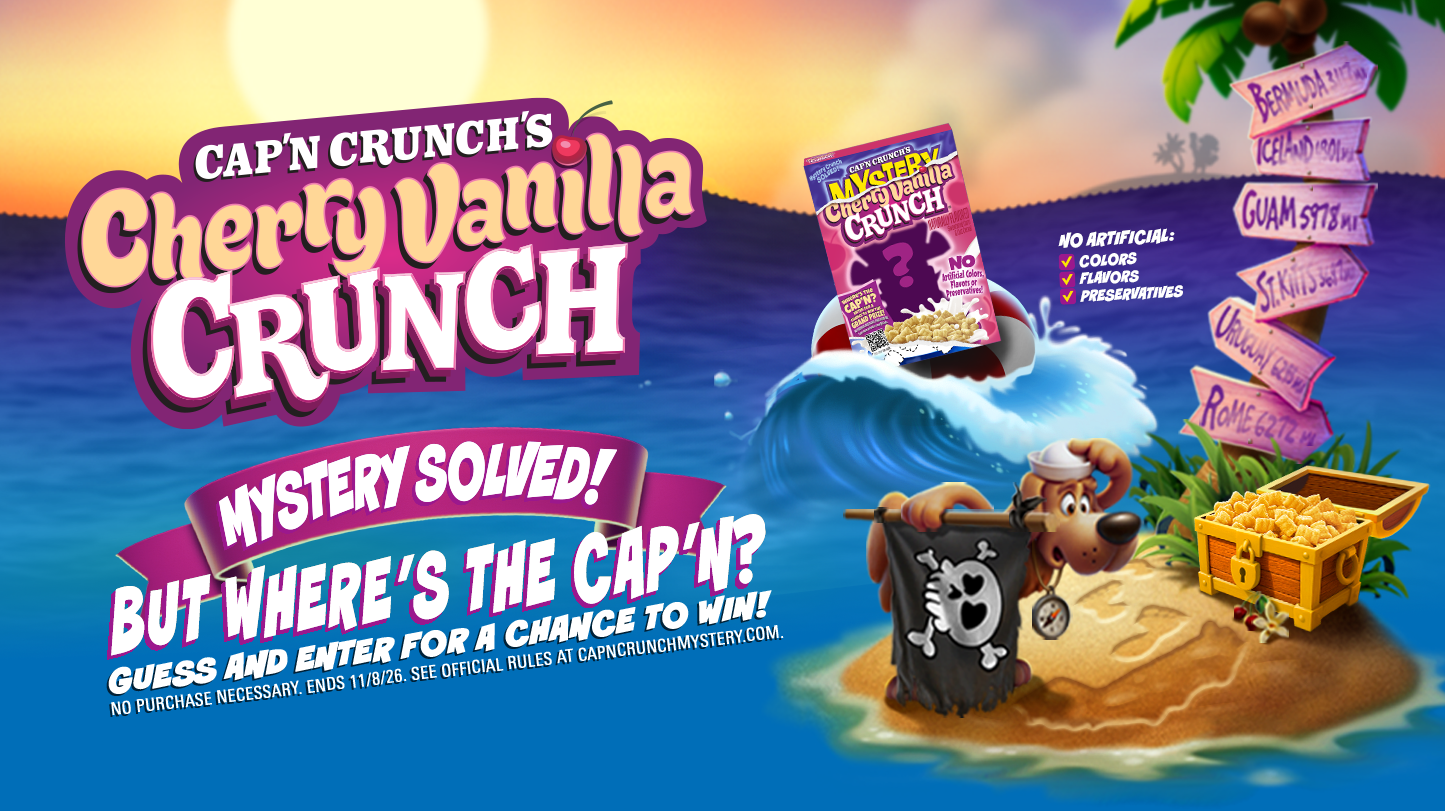 Find the Cap’n to Enter for a Chance to Win