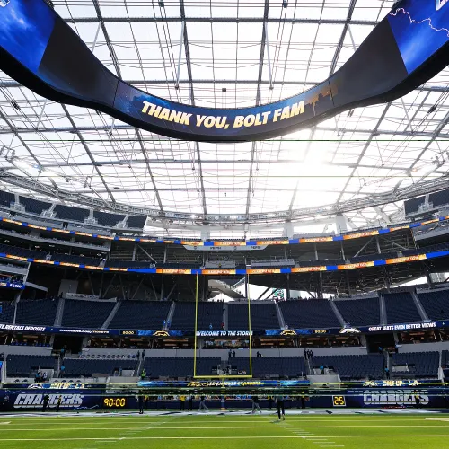 Los Angeles Chargers stadium interior
