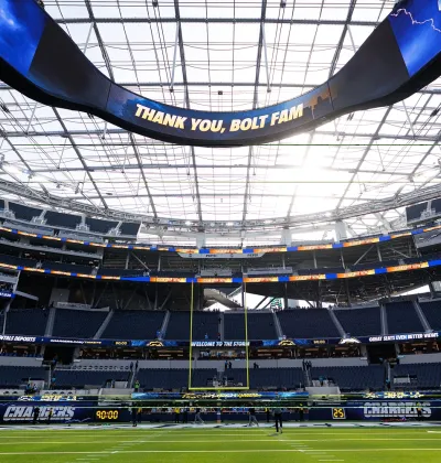Los Angeles Chargers stadium interior