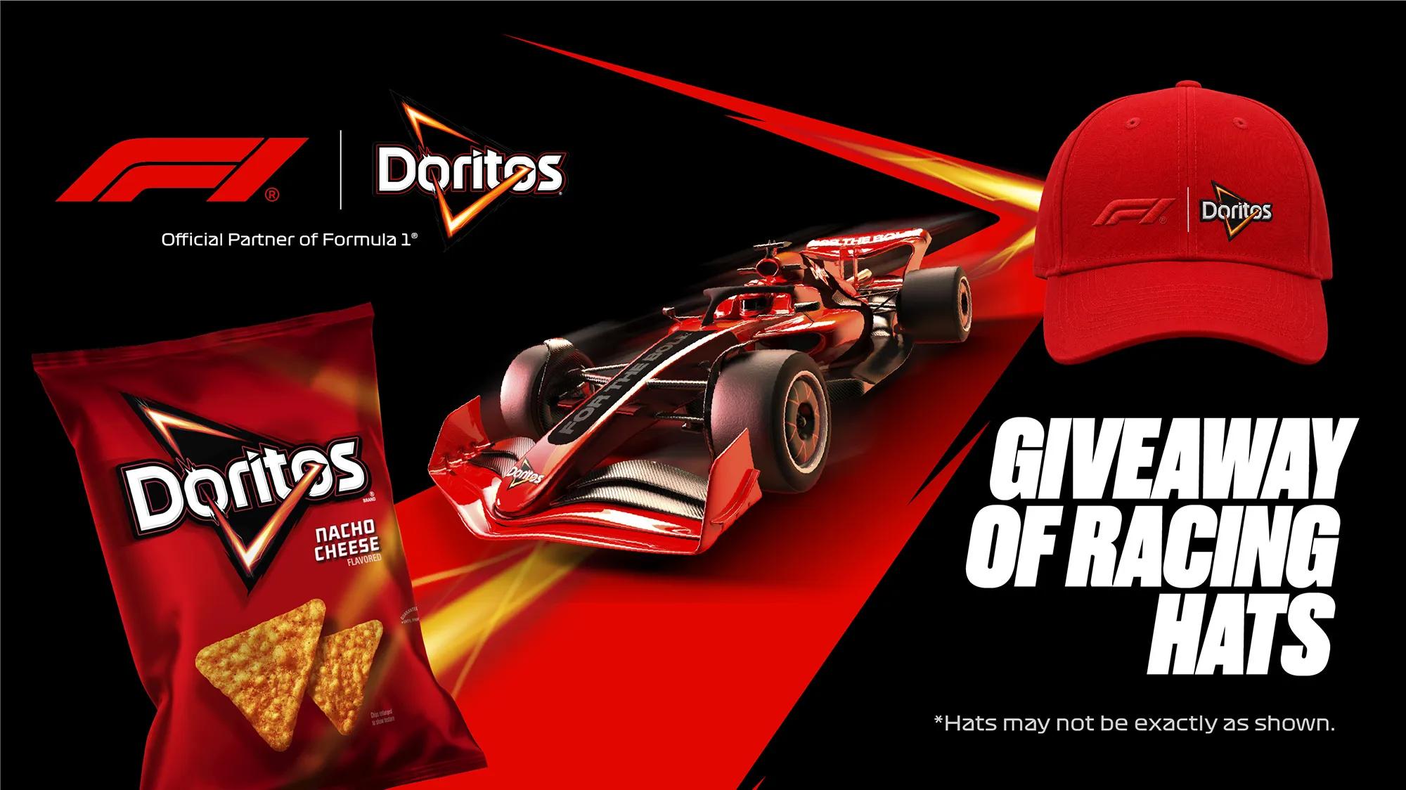 Win a F1® x Doritos® Racing Cap